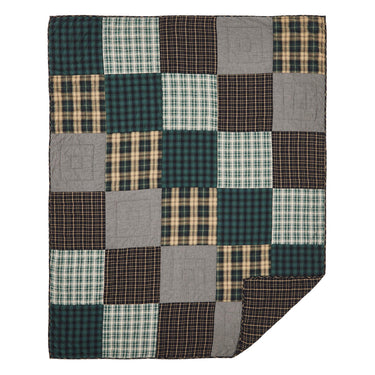 Pine Grove Twin Quilt 68Wx86L VHC Brands - The Fox Decor